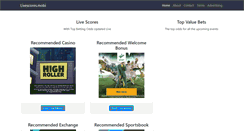 Desktop Screenshot of livescores.mobi
